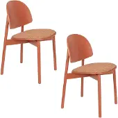 Zuiver Sunrise Esszimmerstühle Rot - 2 er Set