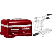 KitchenAid Set 2, 4-Scheiben Toaster Artisan 5KMT4205 Liebesapfelrot