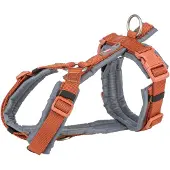 Trixie Premium Trekking Geschirr - rost/grafit - 70–85 cm/25 mm