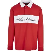 Urban Classics Oversized Rugby Langarm-t-shirt