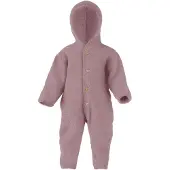 Engel Overall - Wolle - Meliert Rosa - - 62/68 - Overalls