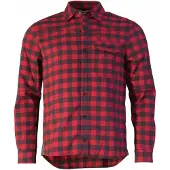Zimtstern Timbaz Langarmhemd Herren rot/schwarz L 2023 Streetwear