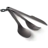 GSI Halulite 3 Pieces Ring Cutlery Silber