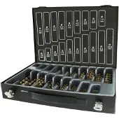 RUKO TERRAX by Spiralbohrer-Magazin DIN 338 Typ VA, HSSE-Co 5 - 170 tlg. (Magazin Stahlblech) - A215200