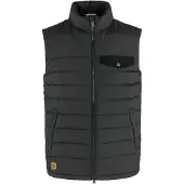 Fjällräven Herren Greenland Down Liner Weste, Black, S