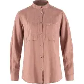 Fjällräven Women's Övik Hemp LS Shirt Halsband