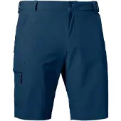 Schöffel Shorts SCHÖFFEL "Shorts Folkstone", Herren, Gr. 56, Normalgrößen, blau (8180, blau), Oberstoff: 89% Nylon, 11% Elasthan, Hosen Shorts