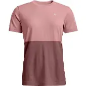 Ortovox 185 Rock'n'Wool Short Sleeve, Damen, rosa
