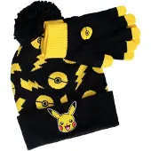 Difuzed Pokemon Wollmütze & Schal Set - Pikachu