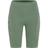 Fjällräven Leggings Abisko Short Tights Women Patina Green-XXS