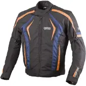 GMS Pace Schwarz Blau Orange Textiljacke Größe 2XL
