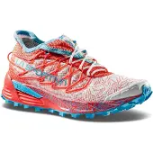 La Sportiva Mutant Woman, Mountain Running Footwear, 37, White/Hibiscus (White) -