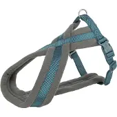 Trixie Premium Touren-Geschirr - petrol - 50–90 cm/25 mm
