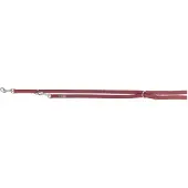 Trixie Hondenriem Premium Verstelbaar Tweelaags Sangria - 200X1 Cm