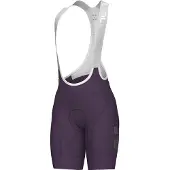 ALÉ Kurze Fahrradhose mit Trägern - MAGIC COLOUR PR-E - bordeaux XL
