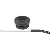 Klean Kanteen Straw Stopper Schwarz