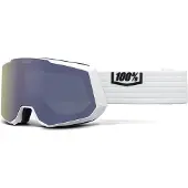 100% Skibrille Snow Goggle SNOWCRAFT XL HiPER, White - White ML Mirror