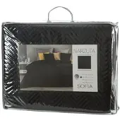 Eurofirany CHON / SOFIA / CZAR 230X260 Schwarz