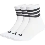 Adidas Polsternde mittelhohe Socken 3 stripes (x3)