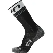 UYN Laufsocken Damen Runner's One Mid Socks Black/White-Schuhgröße 39 - 40