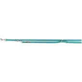 Trixie Hondenriem Premium Verstelbaar Tweelaags Aqua - 200X1,5 Cm