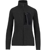 Karpos Rocchetta Evo Fleece Mit Durchgehendem Reißverschluss Schwarz M Damen Schwarz M