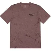 Mons Royale - T-shirt aus Merinowolle &ndash; Herren &ndash; Zephyr Merino Tencel T-Shirt - Zephyr Merino Tencel T-Shirt Chestnut für Herren aus Wolle