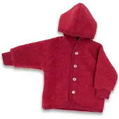 Engel Kinder Kapuzenjacke mit Holzknöpfen