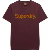Superdry Classic Core Logo Shadow Kurzarm-t-shirt