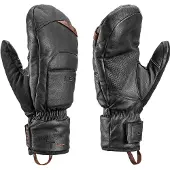 LEKI Fäustlinge Unisex Montera Prime Mitt Black Dark Brown-9
