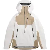 Bergans Skijacke Oppdal 3L Shell Anorak Unisex Arctic White / Sandstone-L
