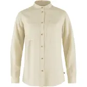 Fjällräven Women's Övik Hemp LS Shirt Halsband