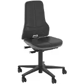 BIMOS Neon mit Rollen Kunstleder Flexband grau Sitz 450-620 mm Permanentkontakt