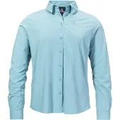 Schöffel Outdoorbluse SCHÖFFEL "Blouse Style Dunajec WMN", Damen, Gr. 36, 8015, blau, Oberstoff: 85% Polyester, 15% Elasthan, Basic, V-Ausschnitt, Blusen Outdoorbluse