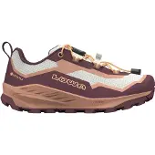 Lowa Trailux GTX Lo Jr wasserdichte und leichte Kinder Wanderschuhe mit griffiger Laufsohle und Gortex Membrane Bordeaux/Ton EU 34
