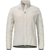 Schöffel Outdoorjacke SCHÖFFEL "Jacket Style Cannobio WMS", Damen, Gr. 36, beige (9040, natur), Oberstoff: 100% Nylon. (Coating: Polyurethan), regular fit, hoch geschlossener Ausschnitt, Jacken Outdoorjacke