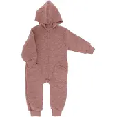 Engel Baby-Overall mit Kapuze und Reissverschluss