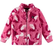 Reima - Fleece Pullover mit Reißverschluss - Turkkinen Fleece Sweater Soft Coral - Kindergröße 110 cm - Rosa