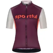 Sportful Supergiara Logo Kurzarm-radtrikot Lila L Frau Lila L