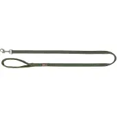 Trixie Hondenriem Premium Olijfgroen - 100X2 Cm