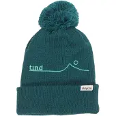 Bergans Mütze Tind PowPow Pom Wool Beanie Unisex Malachite Green