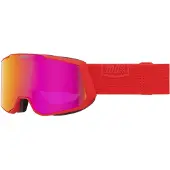 100% Skibrille Snow Goggle SNOWCRAFT XL HiPER Hiboo - Mirror Dark Red Lens