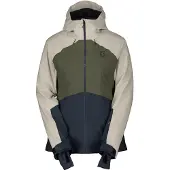 SCOTT Ultimate Dryo 10, Skijacke, Damen, dunkelgrün/schwarz