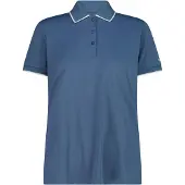 CMP Erweiterbares Piqué-Poloshirt Damen