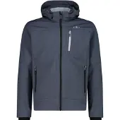CMP Herren Funktionsjacke Herren Softshelljacke mit Kapuze Men Softshell Jacket Zip Hood