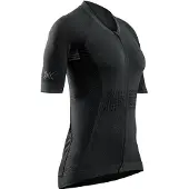 X-Bionic - Women's Xceed Ride Jersey S/S - Radtrikot Gr M schwarz