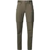 Bergans Convertible Zip-off Softshell Pants Women green mud (12731) 44