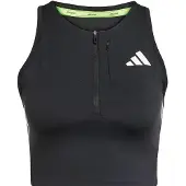Adidas Sport BH Adizero Running Gel Pocket Crop Long-Sleeve Top damen