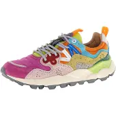 Flower Mountain Damen Yamano 3 Suede Nylon Fuchsia Pink Multi-Schuhgröße 38