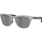 Oakley - Polarisierte Sonnenbrillen - Frogskins Range Titanium/Prizm Black Polar für Herren - Grau